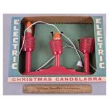 Vintage Electric Christmas Candelabra