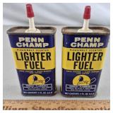 2ct Penn Champ Lighter Fluid Cans