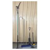 Pole Saw, Plant Hanger, Shovel, Brooms +