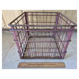 Vintage Sani Dairy Milk Crate