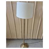 Brass Floor Lamp 56' H