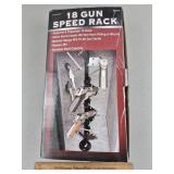 18 Gun Speed Rack - Unused