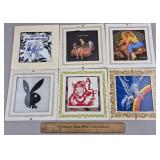 Vintage Carnival Prize Mirrors