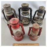 Vintage Lanterns - 3 Missing Globes