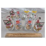 Vintage Coca Cola Glasses