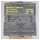 25mm Canon Ammunition Case