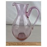 Vintage Purple Glass Pitcher