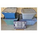 Plastic Totes & Crate