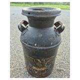 Vintage Milk Can - Base Has Holes 23' H