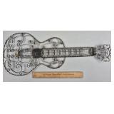 Metal Guitar Wall Decor