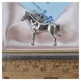 Sterling Silver Horse Pendant