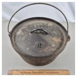 Lodge Cast Iron Dutch Oven #10
