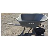 Wheelbarrow w/ Dual Wheels