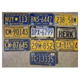 Assorted Pennsylvania License Plates