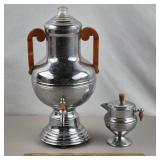 Vintage Chrome Percolator w/ Bakelite Handles +
