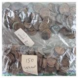 267ct Wheat Pennies All Poor Condition