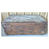 Peck Stow Wilcox Hardware Crate Cleveland OH 33"L