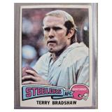 1975 Topps Terry Bradshaw Football Card