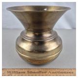 Brass Spittoon 7" H