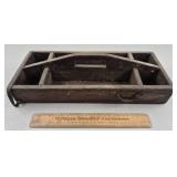 Vintage Wooden Tool Box 18" W
