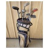 Golf Clubs w/ Bag