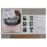 Signed Sports Programs Bream, Cole +