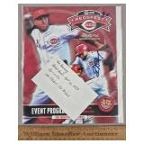 Tom Browning Signed Baseball Program Perfect Game