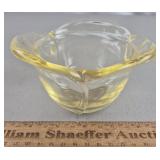 Vintage Glass Bowl 5 & 1/2" W