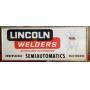 Lincoln Welders Dealer Lighted Sign 15 x 37 & 1/2"
