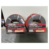 2 Ironton 3/8 in x 25' rubber air hose