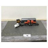 AC truck w/two 1/64 scale tractors & Convoy