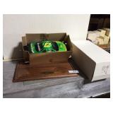 John Deere #23 stock car w/display case