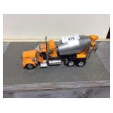New Ray Kenworth yellow & silver cement mixer