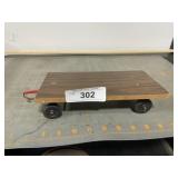 Custom flatbed wagon