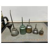 5 oil cans