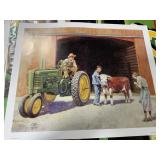'Clutchin' That John Deere Value' print by R L