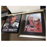 2 framed racing prints (Goodwrench & Bud)