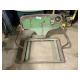 Vintage John Deere tractor seat, no cushion