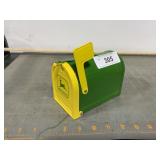 John Deere mailbox coin bank