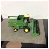 JD Turbo II combine w/grain head
