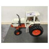 Case with cab and silver muffler, 1/16