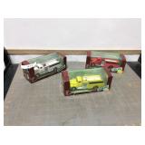 3 Vitesse Mack fire trucks, 1/43