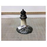 Cast iron lighthouse doorstop