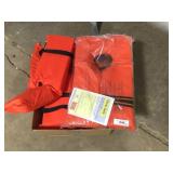 5 life jackets