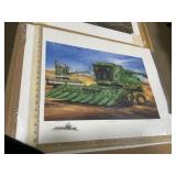 John Deere 'Harvester Heritage' print by R L