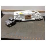 Custom Ertl 1957 truck & Corvette car hauler,