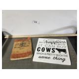 Vintage Case 400 series tractor manual & 'Money