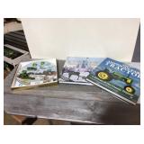 Mpls Parts Depot collector plate & 2 books (Ice