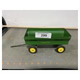 Ertl JD flare box on running gear, 1/16