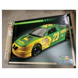 Two John Deere #23 stock car posters